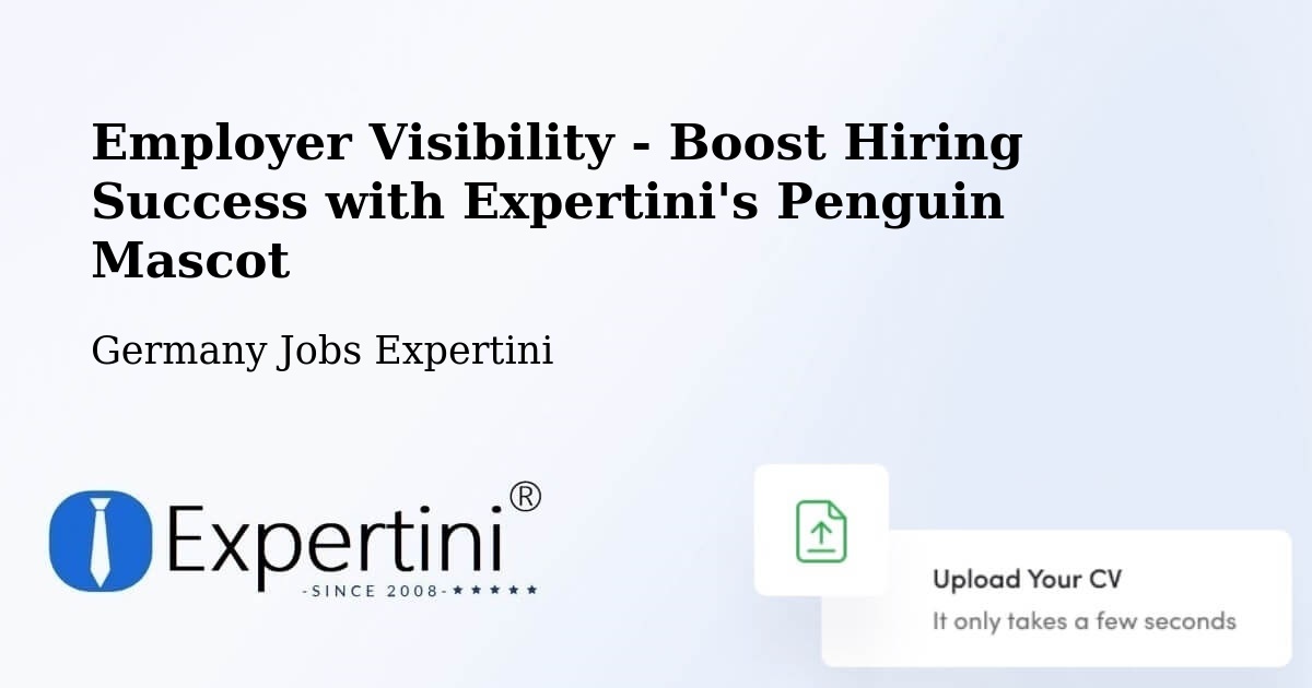 CV and Resume Visibility Optimization – Weinheim - Germany Jobs Expertini
